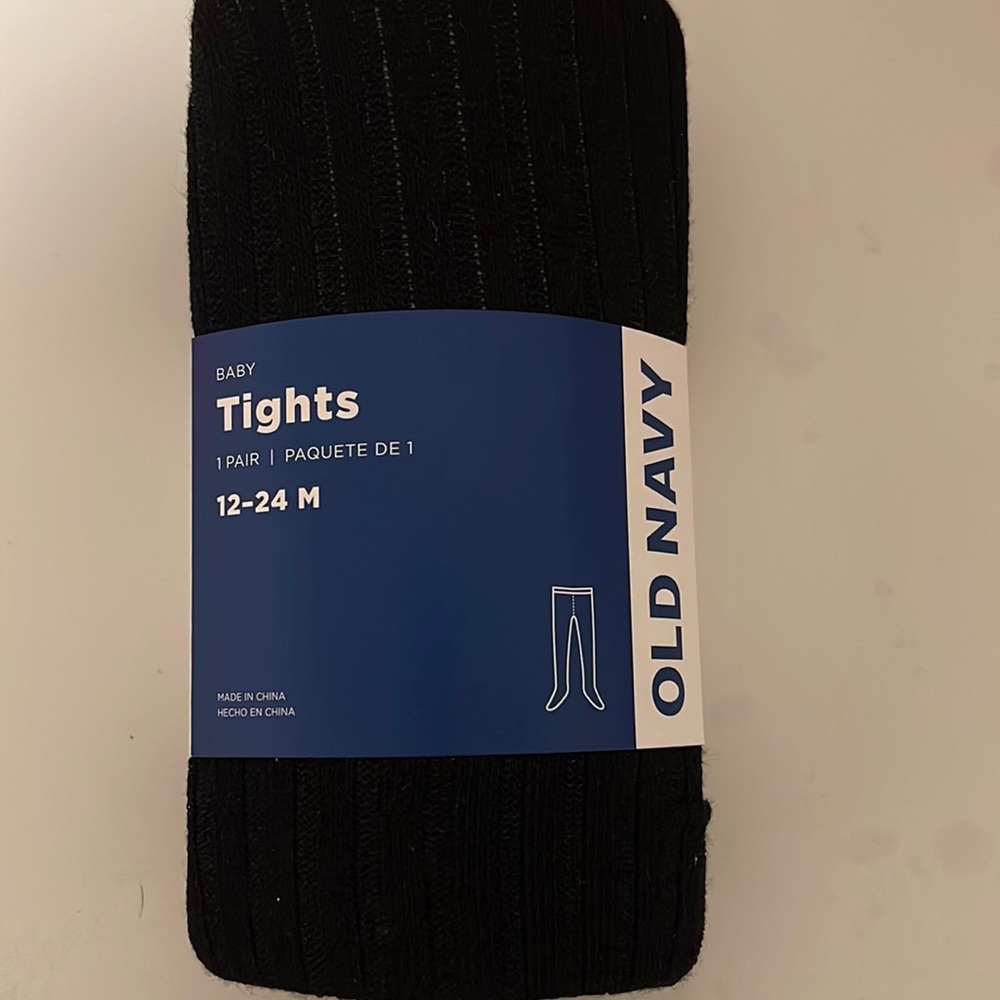 Old Navy tights for baby girl